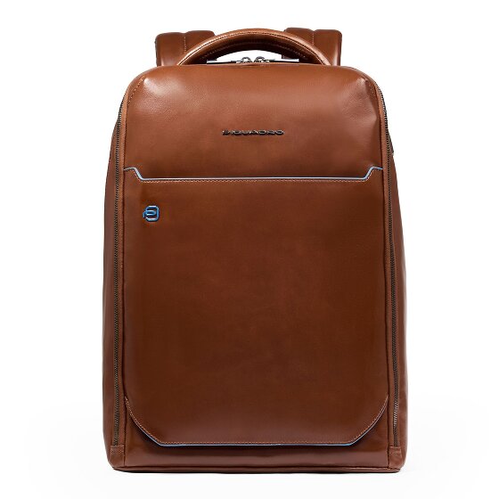 Piquadro Blue Square Daypack Protection RFID Cuir 39 cm Compartiment pour ordinateur portable