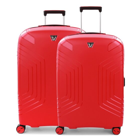 Roncato Ypsilon 4 roulettes Set de valises 2 pièces avec soufflet d'extension