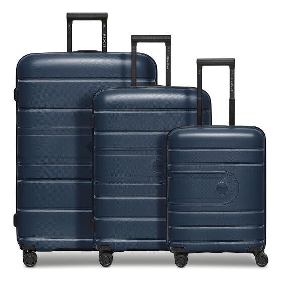 Redolz Essentials 11 4 roulettes Set de valises 3 pièces avec soufflet d'extension