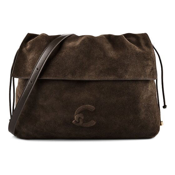 Coccinelle Lidia Sac à bandoulière Cuir véritable 40 cm