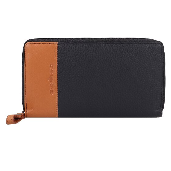 Greenburry Nappa Porte-monnaie Protection RFID Cuir 19.5 cm