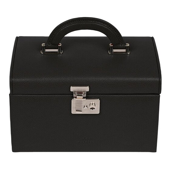 Windrose Beluga Boîte à bijoux Cuir 24.5 cm