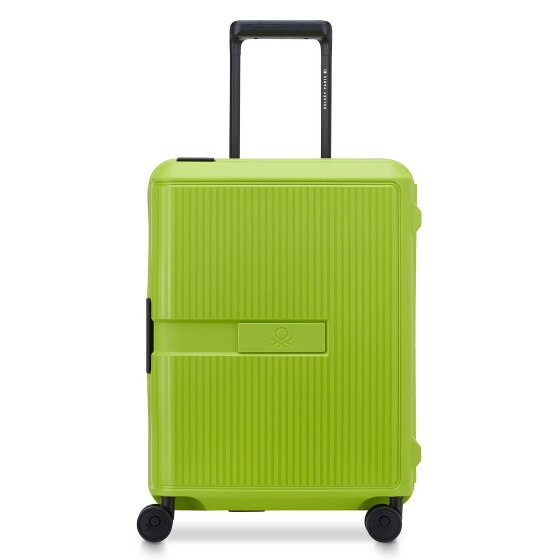 Delsey Paris x United Colors of Benetton Color Block Hardside 4-pouces trolley cabine 55 cm