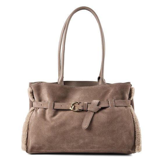 Coccinelle Sabine Sac à bandoulière Cuir véritable 36 cm