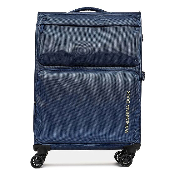 Mandarina Duck Zephyr 4 roulettes Trolley M 67 cm avec soufflet d'extension