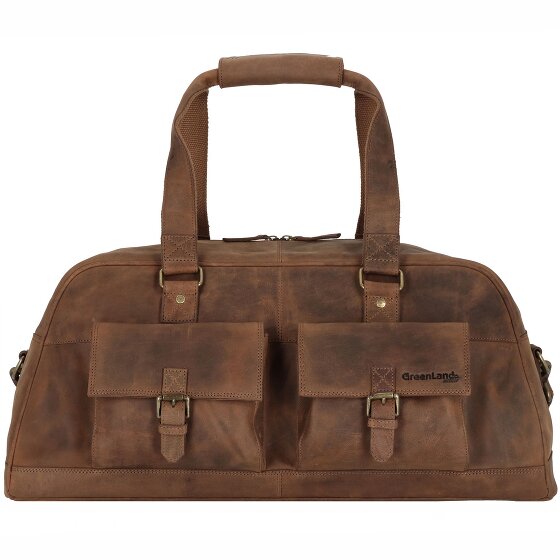 Greenland Nature Montenegro Weekender Sac de voyage en cuir 60 cm