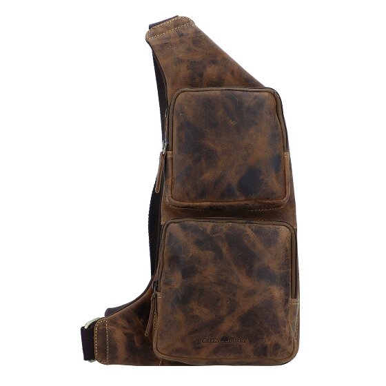 Greenburry Sac à bandoulière Vintage en cuir 43 cm