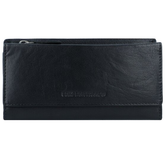 Spikes & Sparrow Porte-monnaie RFID en cuir 19 cm