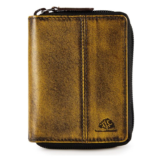Greenburry Destressed Porte-monnaie Protection RFID Cuir 10.5 cm