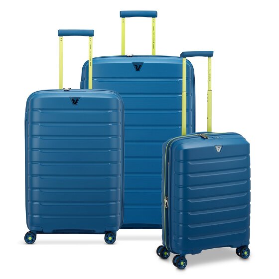 Roncato B-Flying Move 4 roulettes Set de valises 3 pièces avec soufflet d'extension