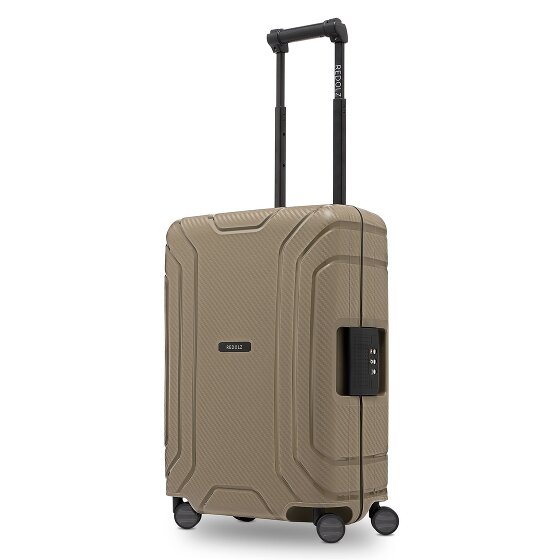 Redolz Essentials 15 : valise cabine à 4 roues de 55 cm avec fermeture à trois points