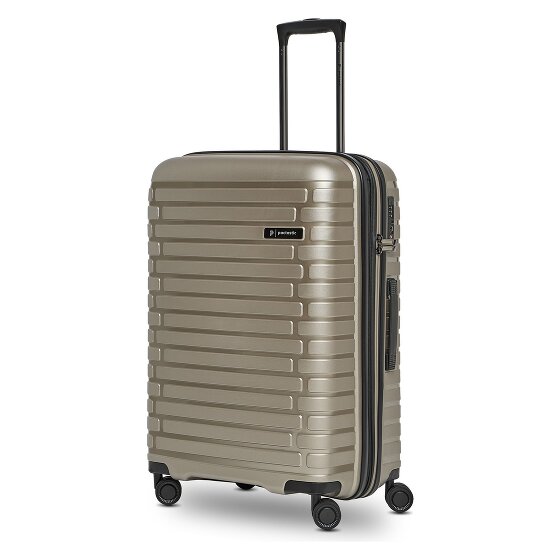 Pactastic Collection 04 THE MEDIUM + 4 roues Valise cabine M 66 cm '"avec soufflet d''extension"'