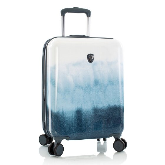 Heys Black Camo 4 roulettes Trolley de cabine S 53 cm avec soufflet d'extension