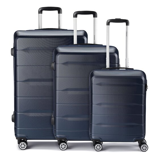 Benzi 5583 4 roulettes Set de valises 3 pièces
