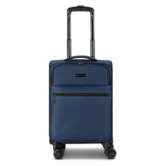 bugatti Valencia Soft 4 roues Valise cabine S 55 cm avec soufflet d'extension
