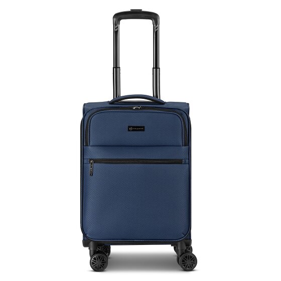 bugatti Valencia Soft 4 roulettes Trolley de cabine S 55 cm avec soufflet d'extension