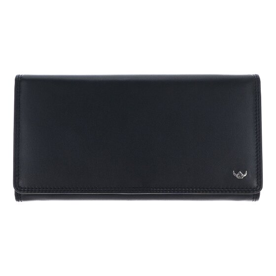 Golden Head Polo Porte-monnaie Protection RFID Cuir véritable 19 cm