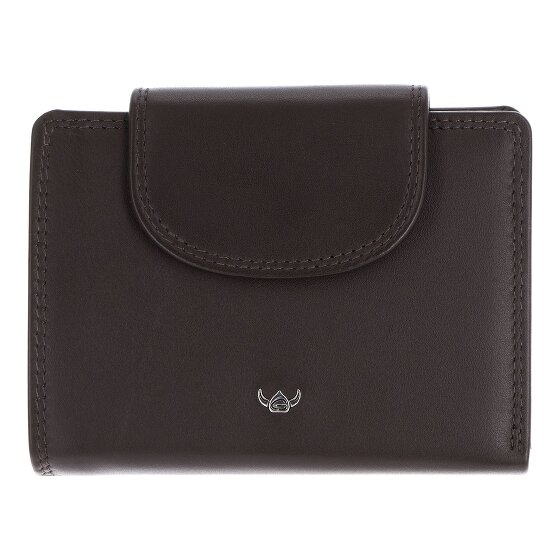 Golden Head Polo Porte-monnaie Protection RFID Cuir véritable 12 cm