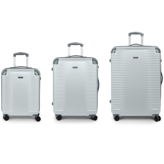 Gabol Balance XP 4 roues Set de valises 3 pièces avec soufflet d'extension