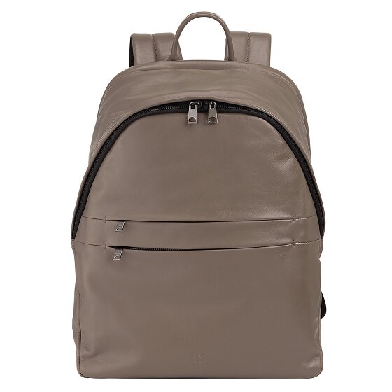 DuDu New York Daypack Cuir véritable 41 cm Compartiment ordinateur