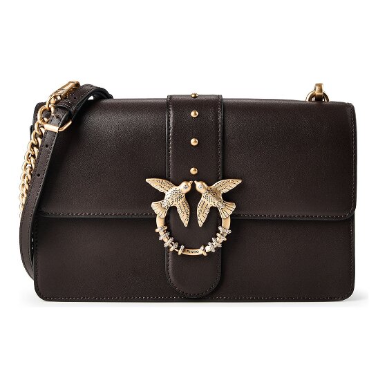 PINKO Love One Sac à bandoulière Cuir véritable 27 cm