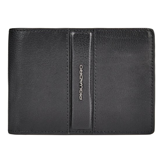 Piquadro Victor Porte-monnaie Protection RFID Cuir véritable 12.5 cm