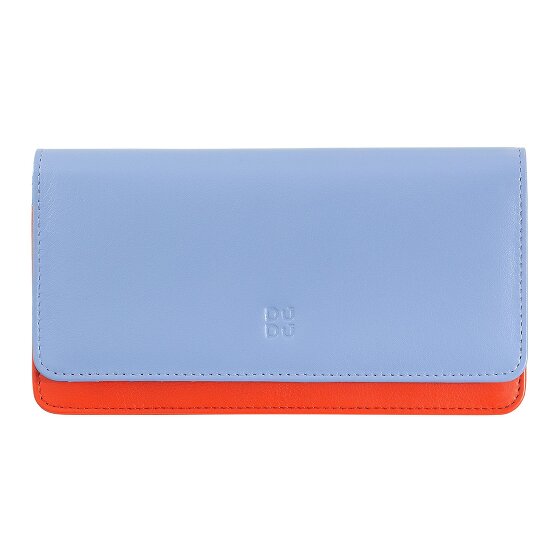 DuDu Canarie Porte-monnaie Protection RFID Cuir véritable 17.5 cm