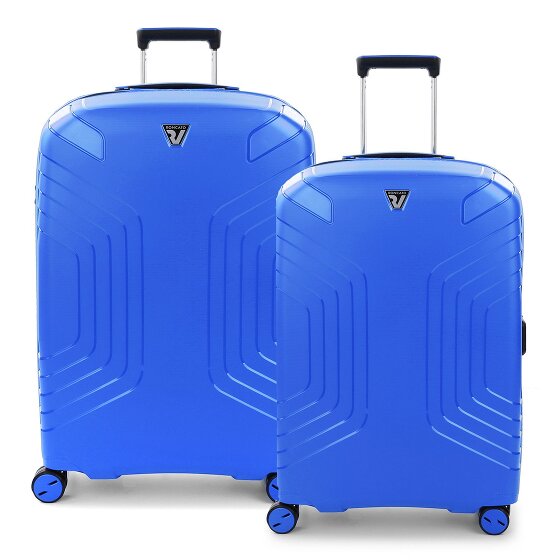 Roncato Ypsilon 4 roulettes Set de valises 2 pièces avec soufflet d'extension