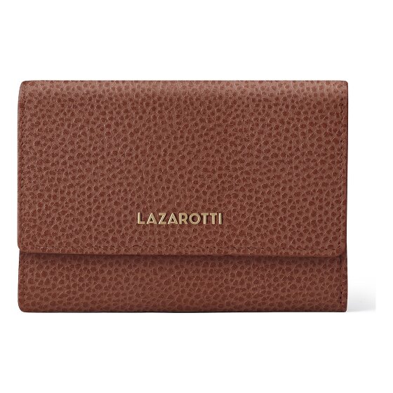 Lazarotti Bologna Leather XL Porte-monnaie avec compartiment zip-around Cuir 14 cm