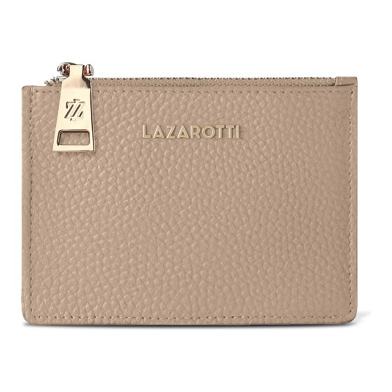 Lazarotti Étui à clés et porte-cartes en cuir de Bologne, protection RFID, 11,5