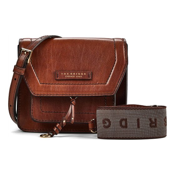 The Bridge Elba Sac à bandoulière Cuir véritable 20 cm