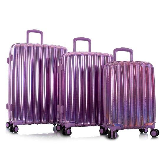 Heys Astro 4 roulettes Set de valises 3 pièces avec soufflet d'extension