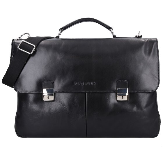 bugatti Romano Attaché-case Cuir véritable 44 cm Compartiment ordinateur