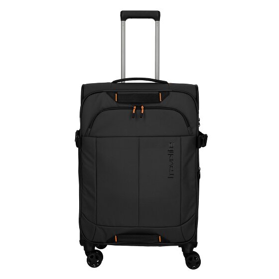 Travelite Briize 4 roulettes Trolley M 67 cm avec soufflet d'extension
