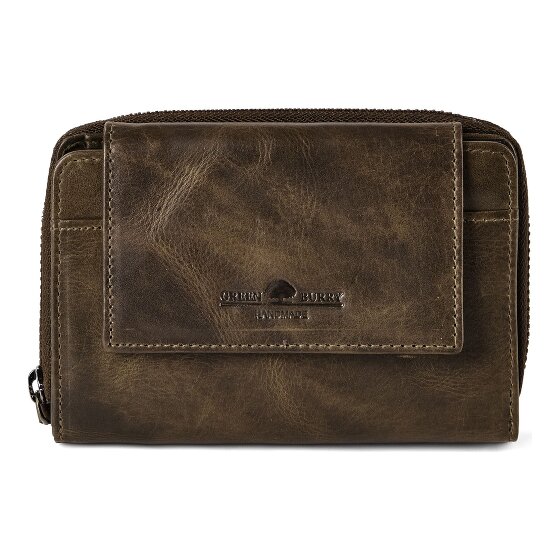 Greenburry Newport Porte-monnaie Protection RFID Cuir 14 cm