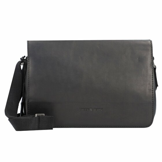 Greenburry Pure Black Sac à bandoulière Cuir 25 cm