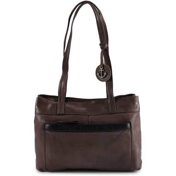 Harbour 2nd Urban Poets Zea Sac de shopper Cuir véritable 33 cm