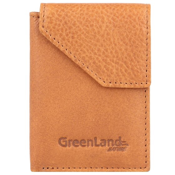 Greenland Nature Porte-monnaie Nature RFID cuir 7 cm