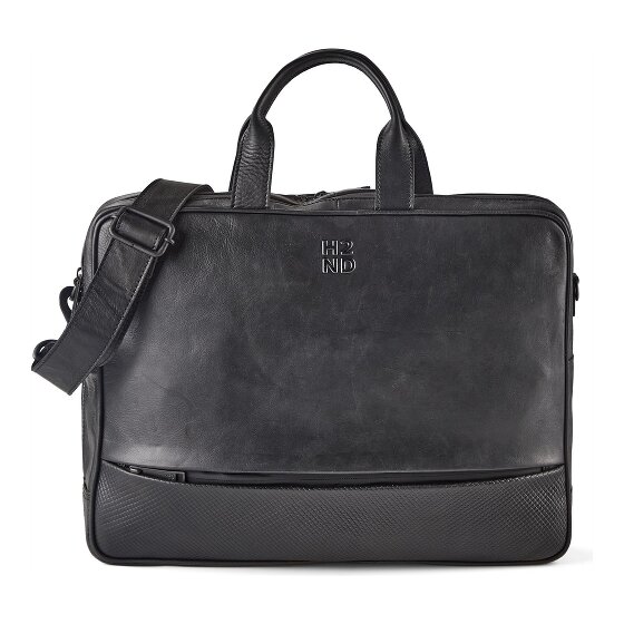 Harbour 2nd City Lights Attaché-case Cuir véritable 40 cm Compartiment ordinateur