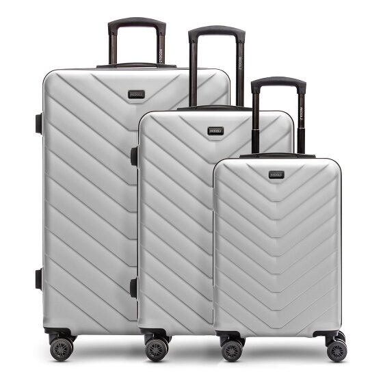 Redolz Essentials 07 3-SET 4 roues Set de valises 3 pièces
