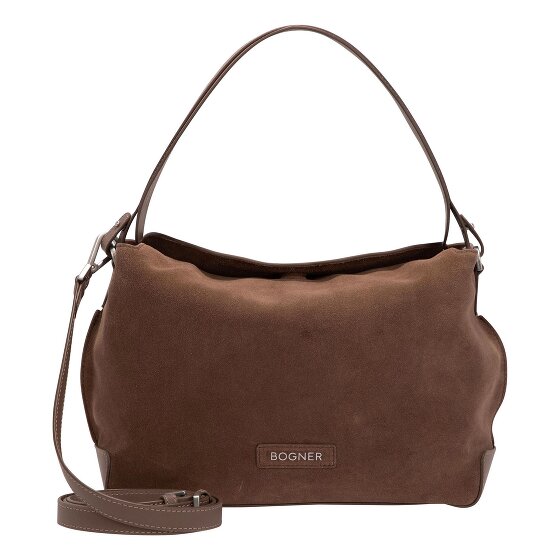Bogner Loges Phoenix Sac à bandoulière Cuir véritable 29 cm