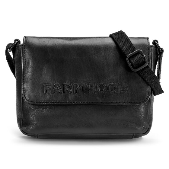 Farmhood Memphis Sac à bandoulière Cuir véritable 22 cm