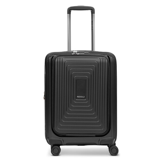 Redolz Essentials 14 4 roues Valise cabine S 55 cm Compartiment ordinateur avec soufflet d'extension