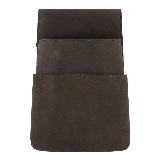 Alassio Sac banane en cuir 10 cm pour porte-monnaie de serveur