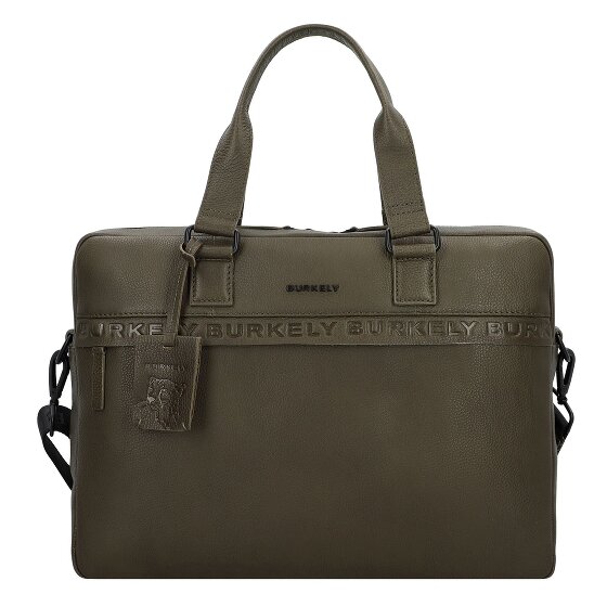 Burkely Minimal Mason Attaché-case Cuir véritable 41 cm Compartiment ordinateur