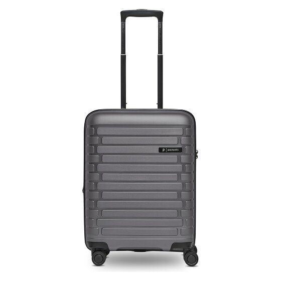 Pactastic Collection 04 THE CABIN + 4 roulettes Trolley de cabine S 55 cm avec soufflet d'extension