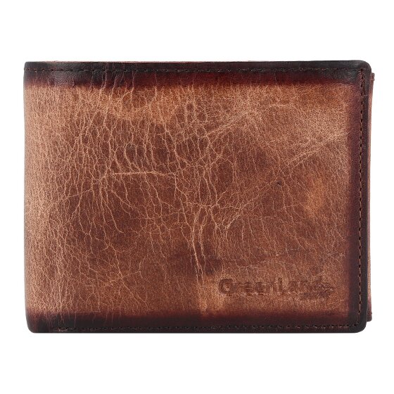 Greenland Nature Mascu & Line Porte-monnaie RFID cuir 12 cm