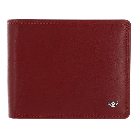 Golden Head Polo Porte-monnaie Protection RFID Cuir véritable 12 cm