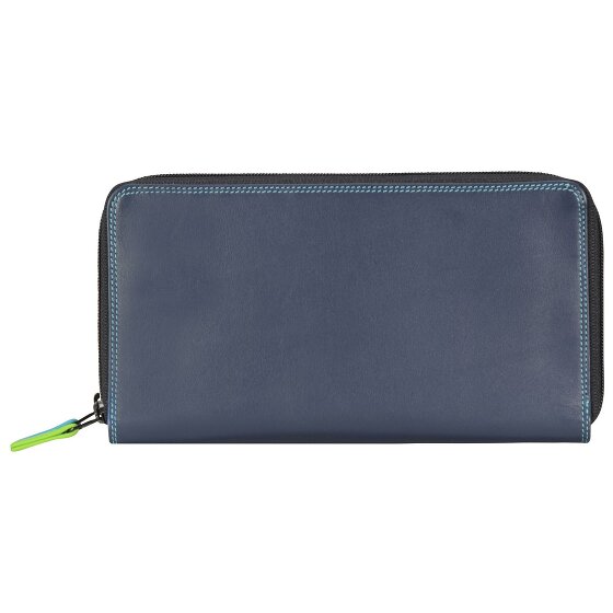 Mywalit Large Double Zip Around Purse Porte-monnaie en cuir 18 cm