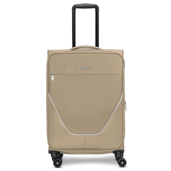 Stratic taska 4 roues trolley M 65 cm avec soufflet d'extension